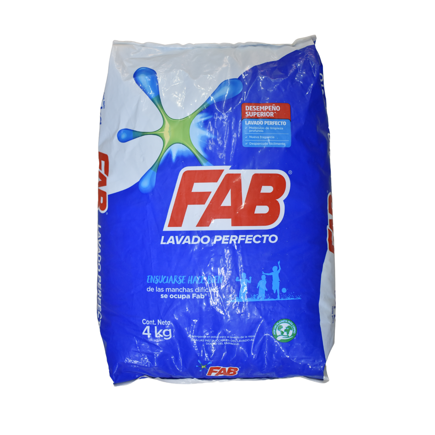 DETERGENTE FAB FLORAL X 4 KILOS