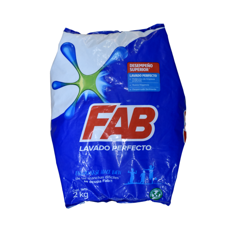 DETERGENTE FAB FLORAL X 2 KILOS