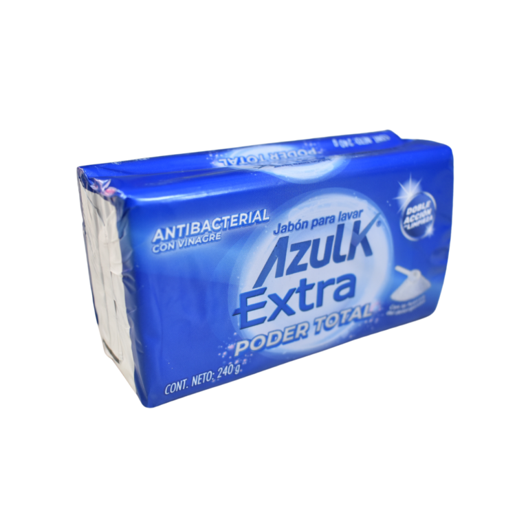 JABON AZUL EN BARRA AZULK E-PODER 240GR